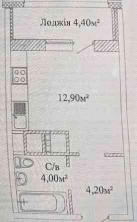 Продаж Квартира 1-кімнатна, 23/24 поверх на Варненская ул. Одеса
