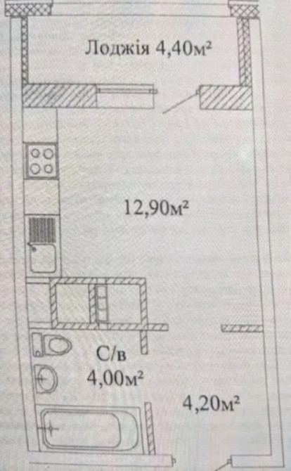 Продаж Квартира 1-кімнатна, 23/24 поверх на Варненская ул. Одеса - фото 2