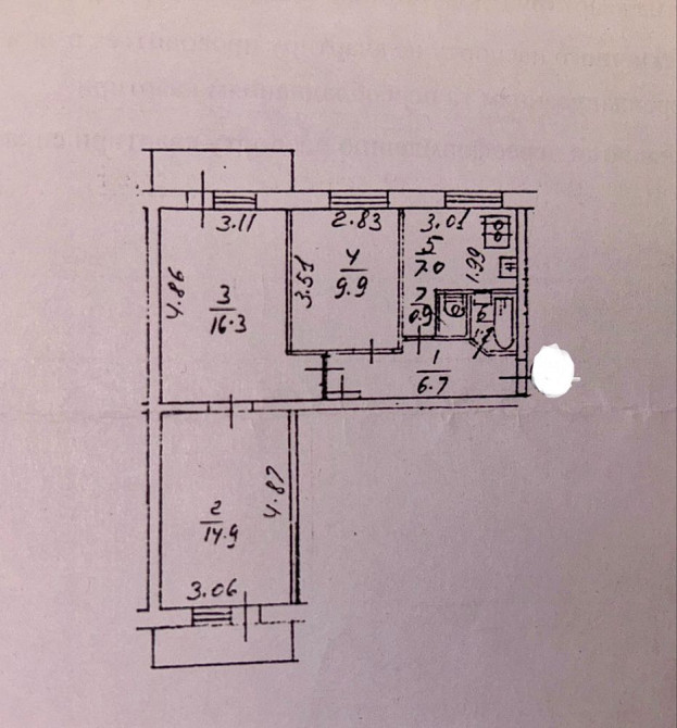 Продаж Квартира 3-кімнатна, 6/9 поверх на Васильківська вул. вул., д. 2а Kiev - photo 15