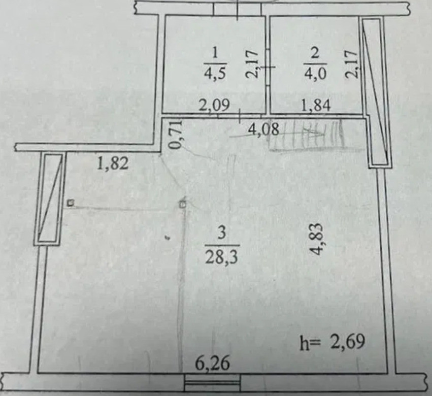 Продаж Квартира 1-кімнатна, 5/5 поверх на Радистів, 24 Kiev - photo 8
