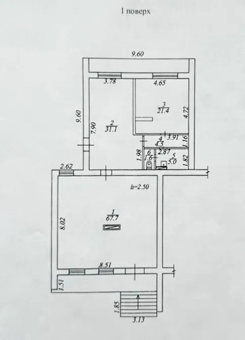 Продаж Приміщення в житловому будинку площа 150 кв.м 1-й поверх на Робоча 75 Дніпро - фото 17