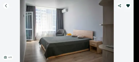 Long-term rent of 1-room apartment. Metro Livoberezhna, residential complex "Galaktika", Lira building Kiev