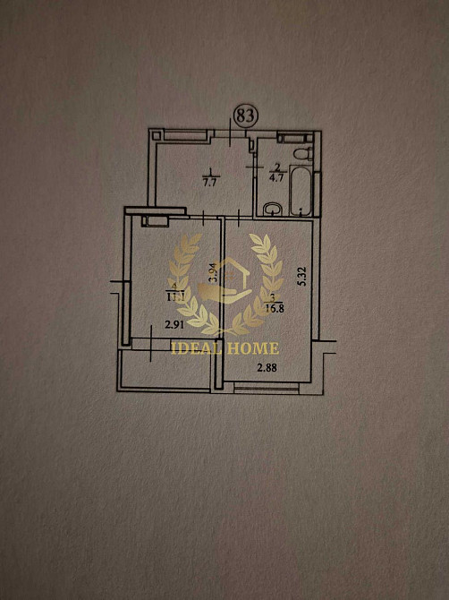 Продаж Квартира 1-кімнатна, 1/16 поверх на Шолуденко ул., 1А Kiev - photo 11