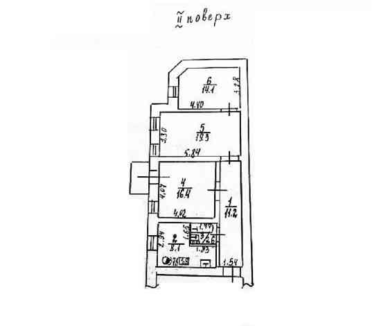 Продам 3-комнатную в центре, Пантелеймоновская / Привоз, 2/3 эт., окна во двор Odessa