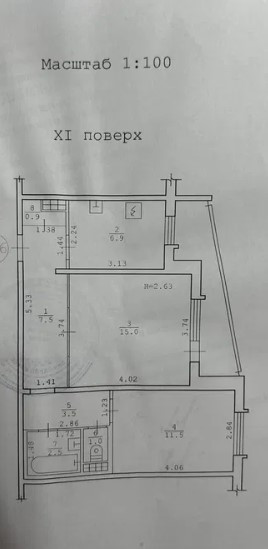 2-х ком. квартира на Таирова-улица академика Королёва Одеса - фото 9
