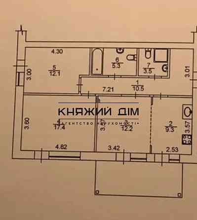 єОселя! Продаж 3-х кімнатної квартири в ЖК Ліпінка. №21145846 Київ
