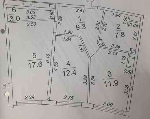 Продаж Квартира 2-кімнатна на ул. Генуэзская, 3б Одесса