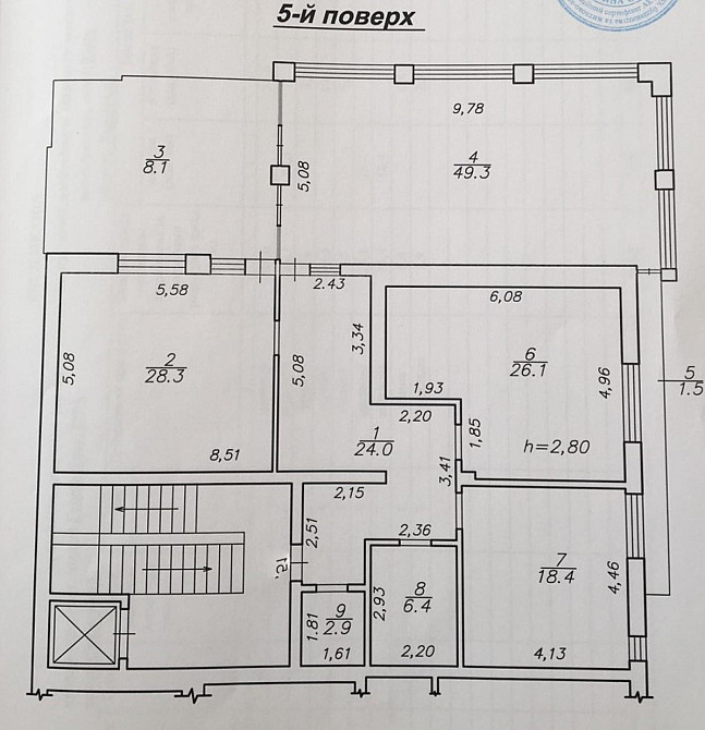 Продаж Квартира 3-кімнатна, 5/5 поверх на вул. Угорська Львів - фото 17