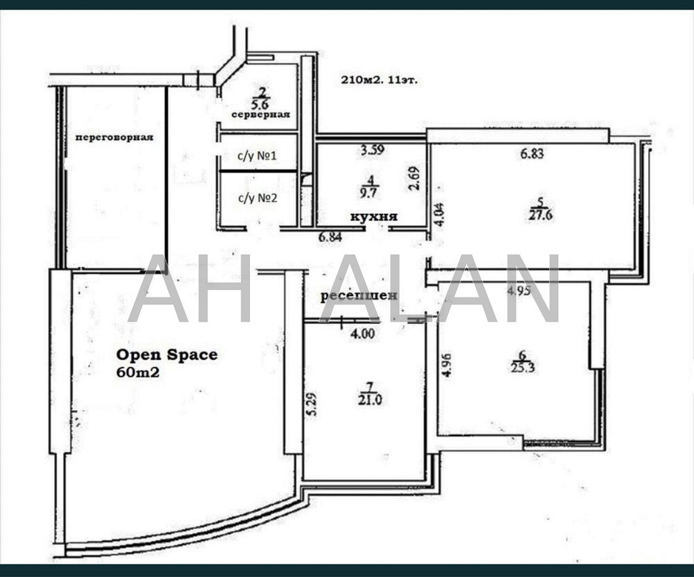 Оренда офісне приміщення на Кловський узв., 7А поверх - 7/46 Київ - фото 16