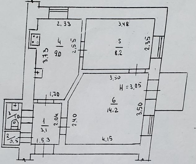 Двухкомнатная рядом с центром, ул. Градоначальницкая Одесса - изображение 8