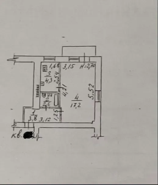 Продаж 1к Квартира 29 кв.м среднефонтанская 32 Одеса - фото 7