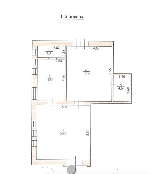 Продаж приміщення вільного призначення поверх - 1/5 Тернополь - изображение 1