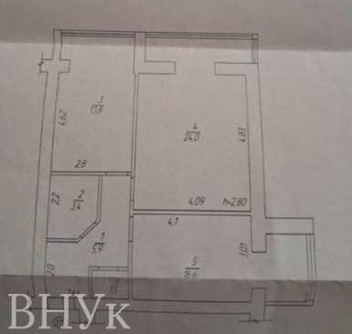 Продаж Квартира 2-кімнатна, 5/5 поверх на Польова Вінниця - фото 6