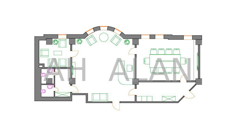 Оренда офісне приміщення на Саксаганського вул., 120 приміщень - 3, поверх - 5/7 Київ - фото 11