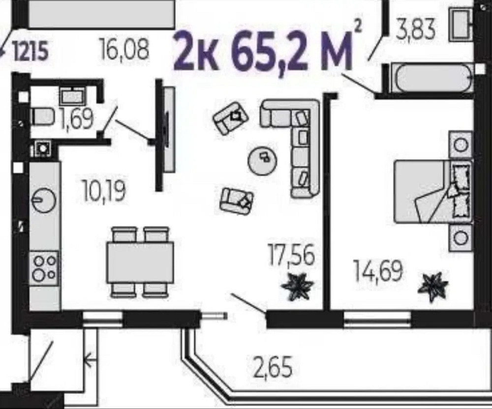 Продаж Квартира 2-кімнатна, 1/4 поверх на 24 Серпня Krykhivtsi - photo 15