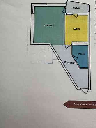 Продаж Квартира 1-кімнатна, 6/11 поверх на Смакули вул., 7А Тернопіль