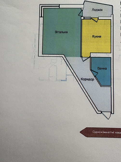 Продаж Квартира 1-кімнатна, 6/11 поверх на Смакули вул., 7А Тернопіль - фото 5