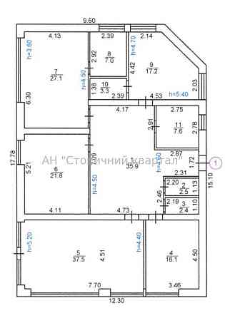 Оренда приміщення вільного призначення на вул. Сортувальна приміщень - 6, поверх - 1/1 Київ