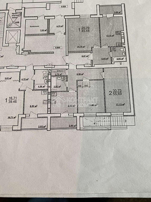 Продаж Квартира 2-кімнатна, 1/9 поверх на вул. Миру Харків - фото 3