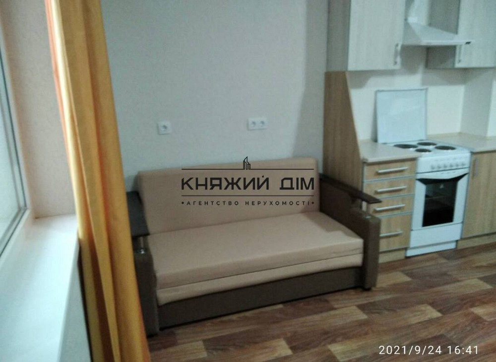 Оренда Квартира 1-кімнатна, 17/25 поверх на Пригородная ул.  - фото 2