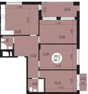 Продаж 3к Квартира 98 кв.м Широка, 22 Briukhovychi (Peremyshlianskyi raion) - photo 4