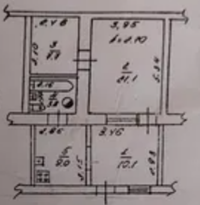Двухкомнатная квартира на Молдаванке, улица Ленинградская Одеса - фото 8