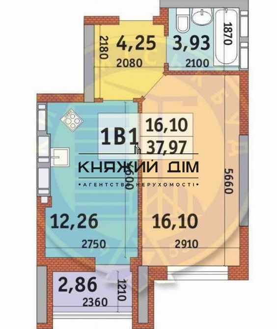 1 к. квартира ЖК Медовый по ул.Петра Радченка,33. Код обьекта:21134382 Kiev - photo 5