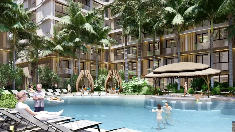 Квартира за кордоном 40 кв.м 1 кімн. 4-й поверх м. Барісал,  Барісал - фото 2