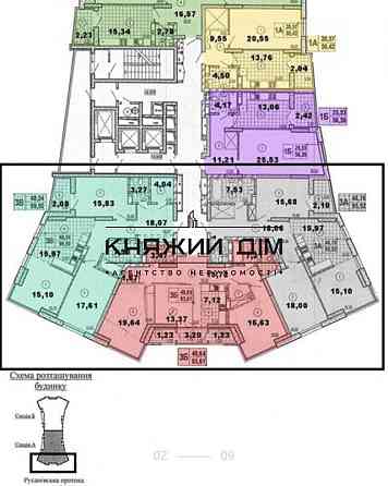 Продажа 3-х к. кв. в новом ЖК на Левобережной. № 21132517 Киев