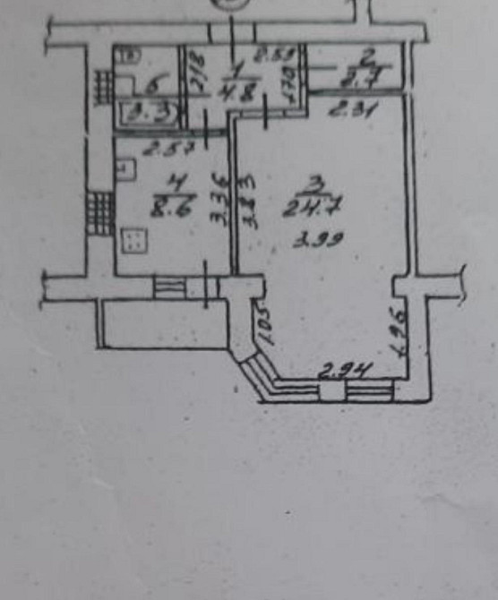 Продається однокімнатна квартира по вулиці Сахарова Одеса - фото 14