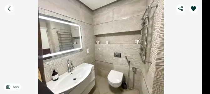 We offer to rent a 3-room apartment with a panoramic view in the Kyiv Venice residential complex, Vozziedna str. Kiev - photo 16