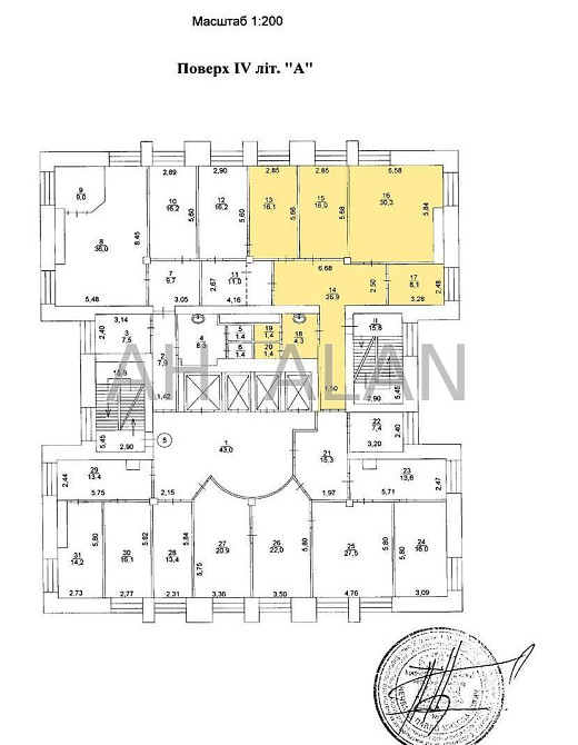 Оренда офісне приміщення на Болсунівська вул., 8 приміщень - 4, поверх - 5/10 Київ - фото 11