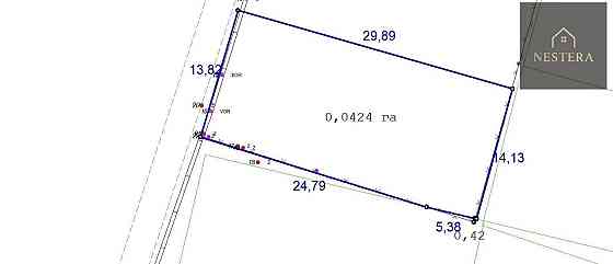 Продаж земельної ділянки 4.24 соток на вул. Лісна Ужгород