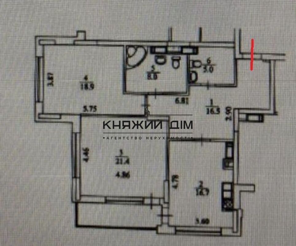 Продаж 3к Квартира 92 кв.м Драгомирова Михаила ул. Kiev - photo 8