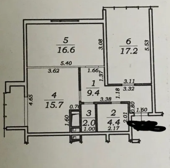 Продаж Квартира 2-кімнатна на ул. Жемчужная, 4 Лиманка