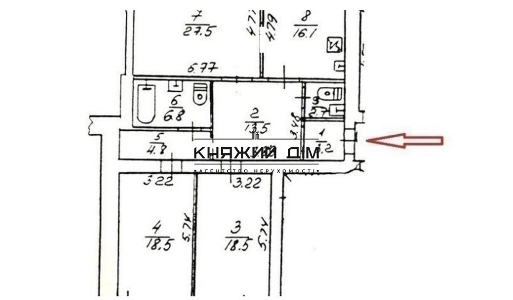 Оренда офісне приміщення на Вузовская ул. поверх - 13/13 Kiev - photo 2
