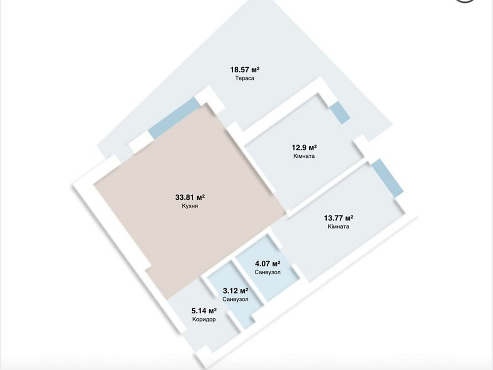 Продаж Квартира 2-кімнатна, 6/9 поверх Vinnytsya - photo 4