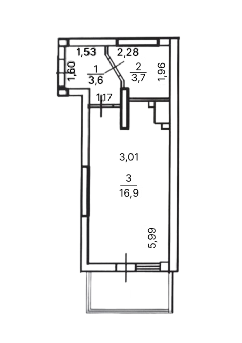 Продаж Квартира 1-кімнатна на спуск Ковалевского, 7 Одеса - фото 8