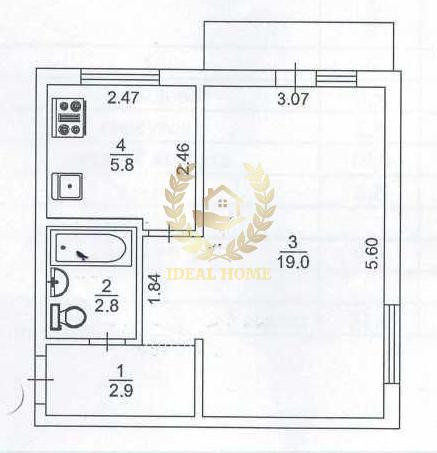 Продаж 1-кімнатної квартири в Соломянському р-ні Киев - изображение 3