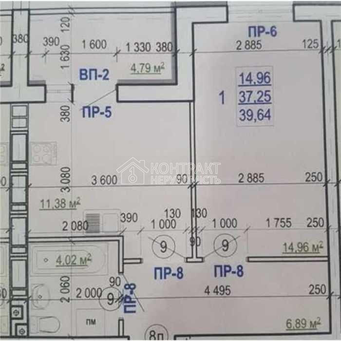 Продаж Квартира 1-кімнатна, 5/9 поверх на вул. Валентинівська Kharkiv - photo 2