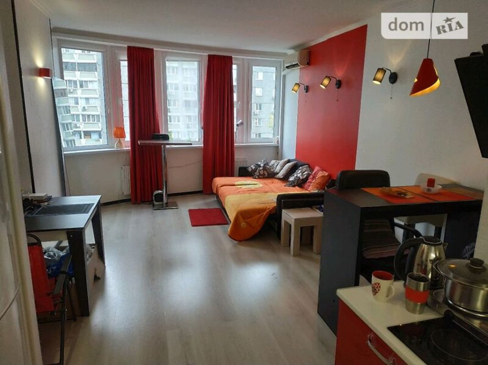 Оренда Квартира 1-кімнатна, 7/7 поверх на Харьковское шоссе Київ - фото 1