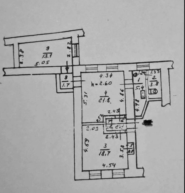 Продаж Квартира 3-кімнатна на ул. Преображенская, 21 Одесса - изображение 9