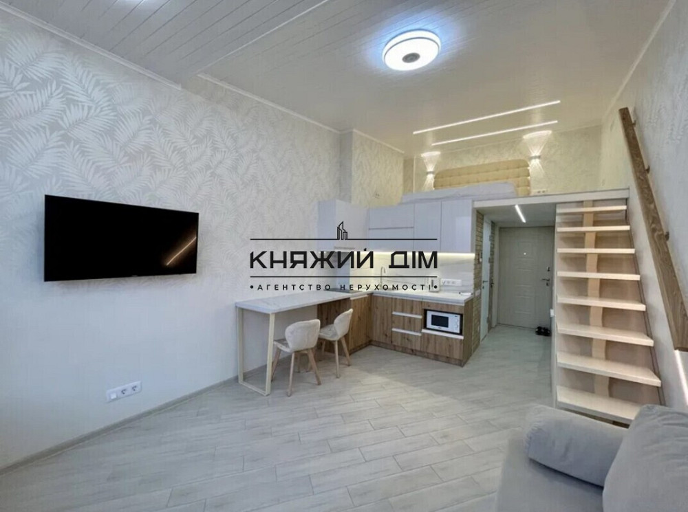 Продаж 1-кімнатної квартири в ЖК Метро Парк, метро Вирлиця. № 21145682 Київ - фото 1