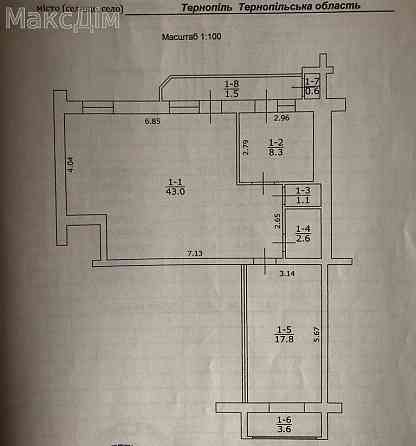 Оренда Будинок 3-кімнатний на вул. Коллонтая Ternopil'
