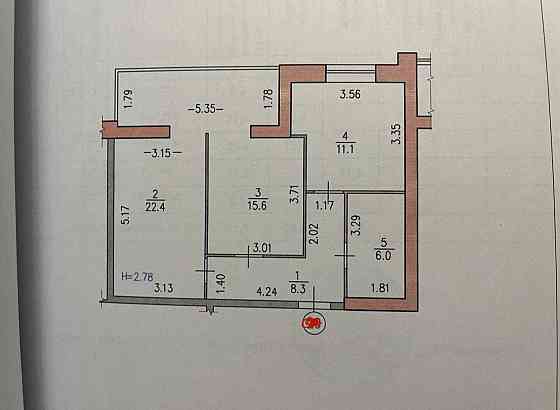 Продаж 2к Квартира 64 кв.м Синельниківська 14 Zhytomyr