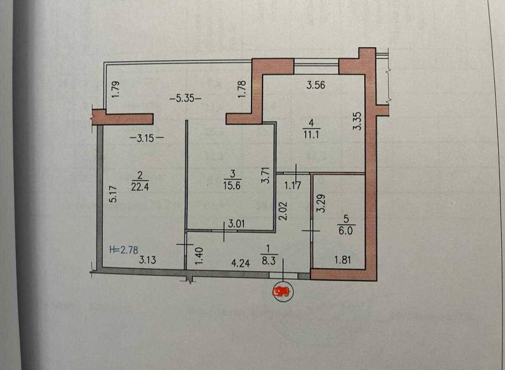 Продаж 2к Квартира 64 кв.м Синельниківська 14 Zhytomyr - photo 2