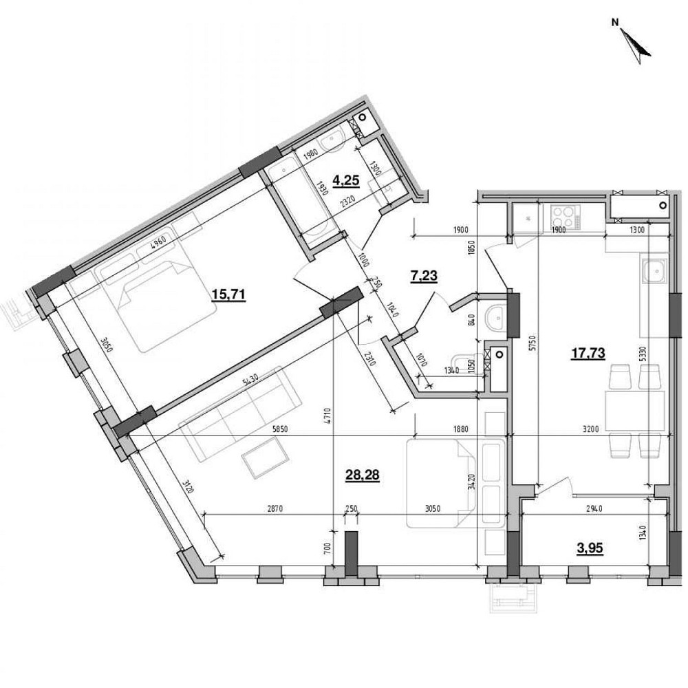 Продаж 2к Квартира 80.3 кв.м Хмельницького Богдана вул. Львів - фото 12