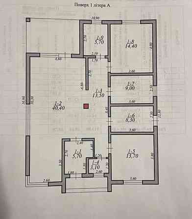 Продаж 1-поверховий Будинок з ділянкою 10 сот 114 кв.м 3 кімн. на Тетерівка Zhytomyr