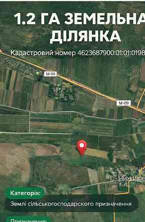 Продаж земельної ділянки 1.2 га Підберізці