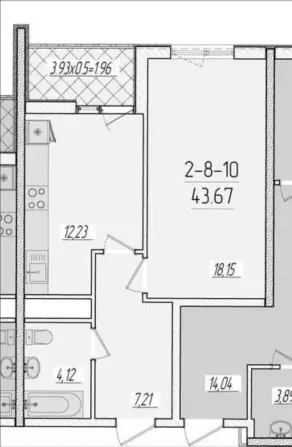 Продаж 1к Квартира 43 кв.м Краснова 66 Перлина Одеса - фото 4